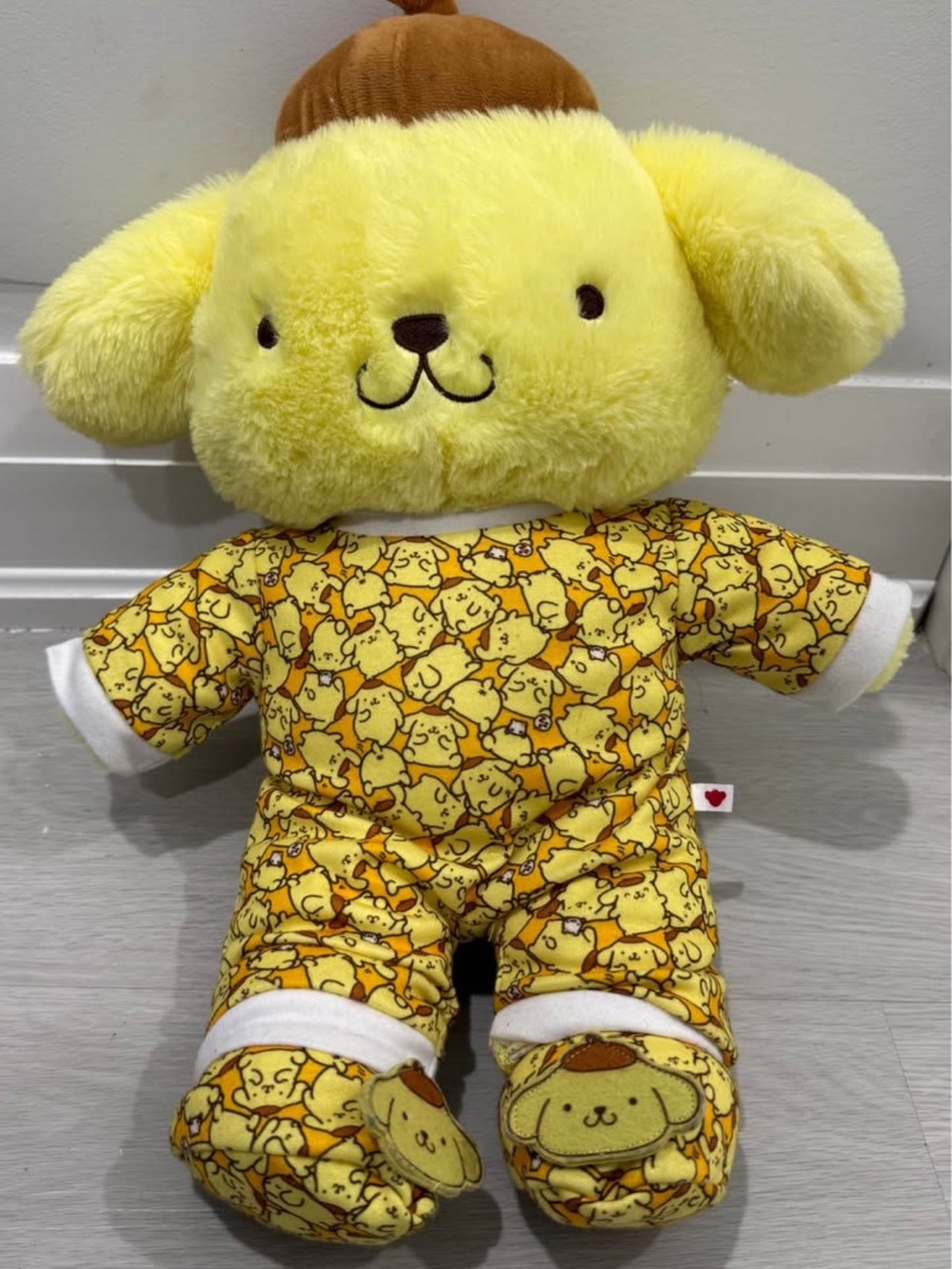 Sanrio Pompompurin Build a Bear with Pjs